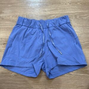 Size 4 blue Lululemon shorts